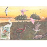 MAX-202/03 - 1995 - LUBRAPEX - AVE MAMÍFERO - AVE CANOA - CARIMBO CBC - RHM R$ 53,25 (10,65 UFs X 5,00)