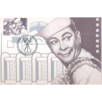 MAX-143 - 1990 - CINEMA BRASILEIRO - OSCARITO - SELO C-1690 - CARIMBO CBC - RHM R$ 38,75 (7,75 UFs X 5,00)