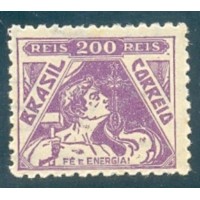 R-322 - 1939/40 - FILIGRANA CASA+DA+MOEDA+BRASIL - VERTICAL (O) - NOVO - GOMADO - LEVE OXIDAÇÃO - RHM R$ 45,00 (9 UFs X 5,00)