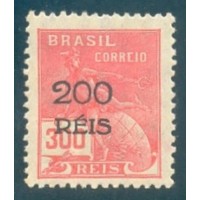R-352 - 1931 - VOVÓ - SOBRECARGA PRETA - 200 RÉIS - NOVO - GOMADO - RHM R$ 10,00 ( 2 UFS X R$ 5,00)
