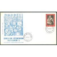 VATICANO - 1962 - FDC  - COM CARIMBO - LINDO SELO !