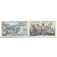 AFRICA CENTRAL - YV-C-7/8 - AVES E PASSAROS