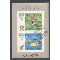 AJMAN - OLIMPIADA -  MEXICO