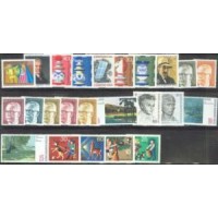 ALEMANHA BERLIN - ANO COMPLETO 1972 - 24  SELOS - MINT - MICHEL 28,30 EUROS 