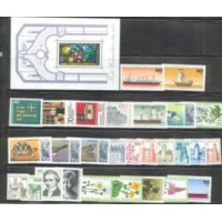 ALEMANHA BERLIN - ANO COMPLETO 1977 - 28  SELOS E 1 BLOCO- MINT - MICHEL 41,00 EUROS 