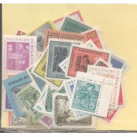 ALEMANHA ORIENTAL (DDR) - ANO 1959 COMPLETO - 74 SELOS COMEMORATIVOS E REGULARES - ALGUNS COM PF E CHARNEIRA - CATALOGO - 87,55 EUROS