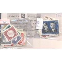 ALEMANHA ORIENTAL (DDR) - ANO 1961 COMPLETO - 72 SELOS COMEMORATIVOS E REGULARES - ALGUNS COM PF - CATALOGO 103,95 EUROS