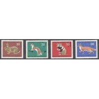 ALEMANHA FEDERAL - YV-1612/1615 - FAUNA GERAL