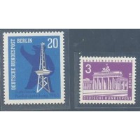 ALEMANHA BERLIN - ANO COMPLETO 1963 - 2 SELOS - MINT - 0,80 EUROS