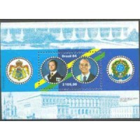 BL-066 - VISITA DO REI SUECO AO BRASIL - RHM UFS 15,00