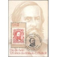 BL-072 - CARIMBO CBC - D. PEDRO II - 1986 - RHM R$ 17,50 (3,50 X R$ 5,00)