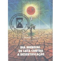 BL-105 - CARIMBO CBC - DIA MUNDIAL DE LUTA CONTRA A DESERTIFICAÇÃO - 1996 - RHM R$ 50,00 ( 10 UFS X R$ 5,00)