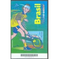 BL-121 - MINT - 2001 - GUGA - TÊNIS - TRICAMPEÃO ROLAND GARROS - RHM 8 UFS