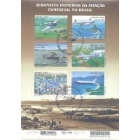 BL-122 - CARIMBO CBC - AERONAVES PIONEIRAS - 2001 - RHM 27 UFS