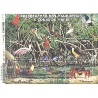 BL-136 - CARIMBO CBC - PRESERVAÇÃO DOS MANGUEZAIS - 2004 - RHM 37,50 UFS