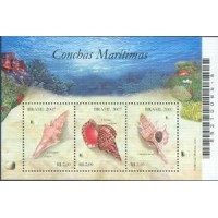BL-145 - MINT - CONCHAS MARITIMAS - 2007 - RHM 18 UFS