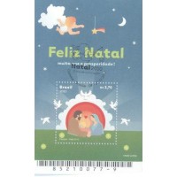 BL-161 - CARIMBO CBC - NATAL-SAGRADA FAMÍLIA - 2010 - RHM R$ 20,00 (4 UFS X R$ 5,00)