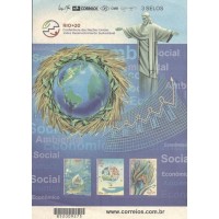 BL-169 - 2012 - CONFERÊNCIA DAS NAÇÕES UNIDAS (RIO +20) - RHM UFs 18,00