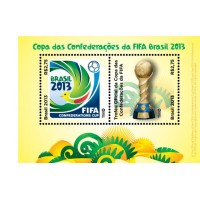 BL-173 (2013) - MINT - COPA DAS CONFEDERAÇÕES - FUTEBOL - RHM UFs  18,00