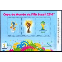 BL-179 - 2014 - MINT - COPA DO MUNDO DE FUTEBOL NO BRASIL - RHM UFs 21,00