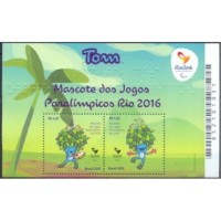 BL-188 - MASCOTE DOS JOGOS OLÍMPICOS RIO 2016 - TOM - MINT - RHM UFS 24,00