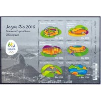 BL-192 - UPAEP/ARENAS OLÍMPICAS RIO 2016 - MINT - RHM UFs 36,00