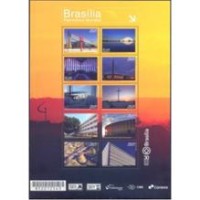 BL-204 - 2017 - MINT - BRASÍLIA - PATRIMÔNIO MUNDIAL - RHM UFS 35,00