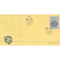 BRASIL - LUBRAPEX 2012 - OLHO DE BOI - 60 RÉIS - CARIMBO LUBRAPEX