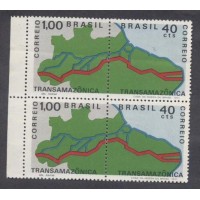 C-0699/700 - QUADRA - NOVA - GOMADA - RODOVIA TRANSAMAZÔNICA - 1971