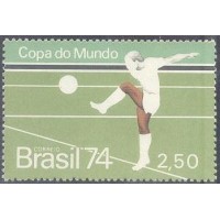 C-0848 - CAMPEONATO MUNDIAL DE FUTEBOL-ALEMANHA - 1974 - NOVO - SEM GOMA