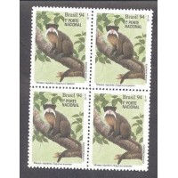 C-1894 - QUADRA - NOVA - GOMADA - MACACO BIGODEIRO - 1994 - RHM R$ 30,00 (6 UFS X R$ 5,00)