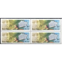 C-2419 - QUADRA - NOVA - GOMADA - DIA NACIONAL DA CONSCIÊNCIA NEGRA - 2001- RHM R$ 14,00 ( UFS 2,80 X R$ 5,00)