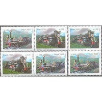 C-2488/2489 - MINT - 2002 - 3 PARES SE-TENANT DE ACORDO COM O ÁLBUM BRASIL PG. 455 - RARISSIMOS