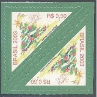 C-2543 - PAR TÊTE-BÊCHE (2 SELOS INVERTIDOS EM RELAÇÃO AO OUTRO) - MINT