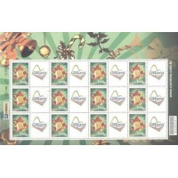 C-2663 - 2006 - SP-13 - MINT - FOLHA PERSONALIZADA - BOAS FESTAS / SINO - VINHETA LUBRAPEX