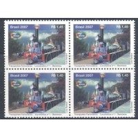 C-2698 - QUADRA - NOVA - GOMADA - TRANSPORTES FERROVIÁRIOS - BARONEZA - 2007 - RHM R$ 32,00 (6,40 UFS X R$ 5,00)