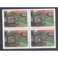 C-2699 - QUADRA - NOVA - GOMADA - TRANSPORTE FERROVIÁRIOS - BONDE - 2007 - RHM R$ 40,00 (8 UFS X R$ 5,00)