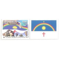 C-2777 - MINT - SELO - 2009 - PERNAMBUCO - VINHETA BANDEIRA DO ESTADO