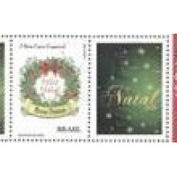 C-3064 - 2010 - MINT - SELO - NATAL - VINHETA FELIZ NATAL