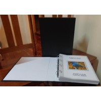 CAPA AVULSA COM FERRAGEM DE 4 ARGOLAS E COM ESTOJO PROTETOR PARA DIVERSOS MODELOS DE ÁLBUNS E CLASSIFICADORES - INFORMAR MEDIDAS  DO ÁLBUM