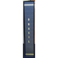 CAPA TAMANHO ÁLBUM BRASIL COM ESTOJO PROTETOR - FAZEMOS DA COR QUE QUISERES - GRAVAÇÃO DE LOMBADA PERSONALIZADA