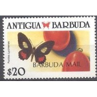 ANTIGUA - FAUNA BORBOLETA - SELO MINT