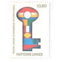ONU GENEVE - Y 0088 (1980) NOVA ORDEM ECONÔMICA INTERNACIONAL - SELO MINT