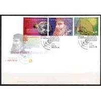 PORTUGAL - FDC ANO 2002 500 ANOS DO NASCIMENTO DE PEDRO NUNES - 3 SELOS