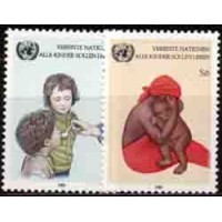 ONU VIENA - Y 053/54 (1985) A SOBREVIVÊNCIA DA CRIANÇA