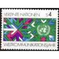 ONU VIENA - Y 029 (1983) ANO MUNDIAL DAS COMUNIÇÕES -SELO MINT