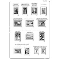 1950 - Suplemento 1950 a 1959 do Álbum de Selos do Brasil Classic Master (22 folhas)