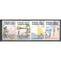 COMORES  -  75º ANIVERSARIO DO ESCOTISMO
