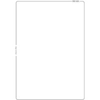 FOLHA EM BRANCO COM MOLDURA ÁLBUM CLASSIC PLUS