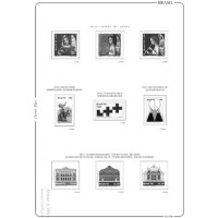 1978 - Suplemento 1978 do Álbum de Selos do Brasil Classic PLUS (5 folhas)